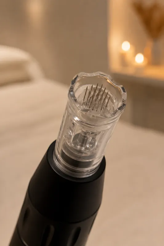 Microneedling treatment at Unveil The Facial Specialist in Harrow